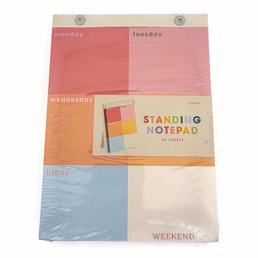 Standing Notepad Weekly Planner